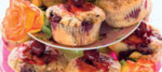 кексы вишневые