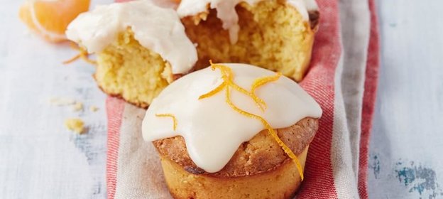 Мандариновые мини-кексы