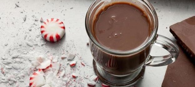 Мятный горячий шоколад