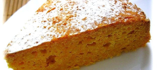 Итальянский творожный кекс на кукурузной муке