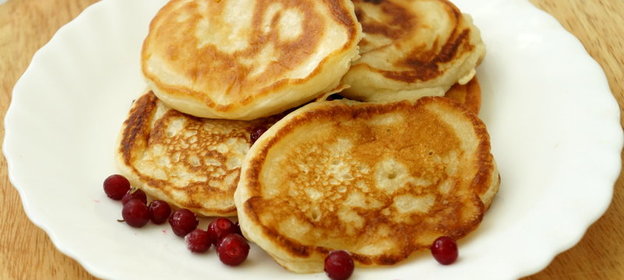 Оладьи пышные простые