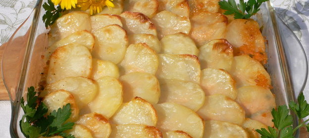 Картофельная запеканка с мясом