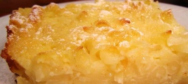 Запеканка из макарон