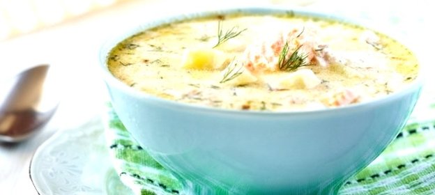 Молочная уха