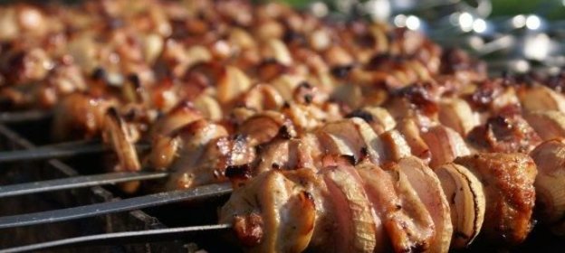 Запеканка из телятины с грибами