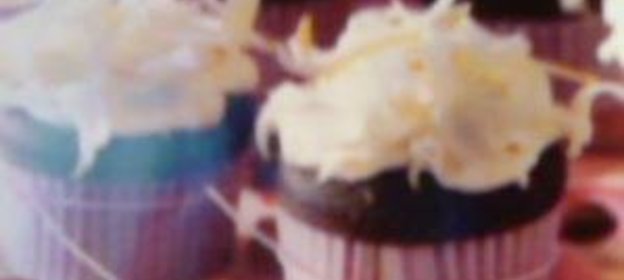 Шоколадные кексы в ароматной глазури