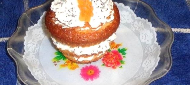 Кексы с творогом и вареньем