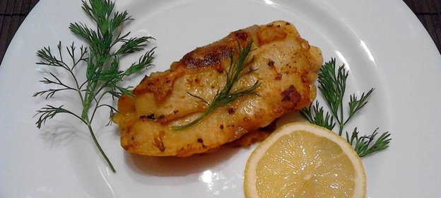 Свиные стейки в кляре