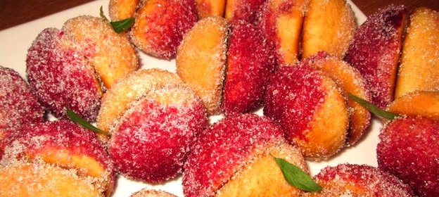 Печенье Персики