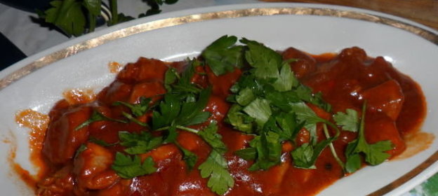 Запеканка из свеклы с творогом и манной крупой