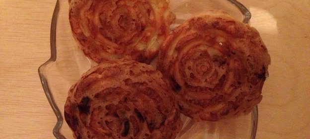 Творожны кексы с ягодами годжи