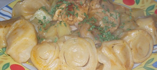 салат Цезарь