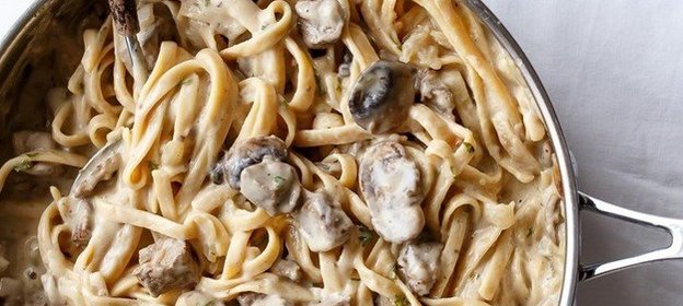 Паста Бефстроганов