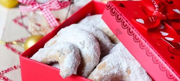 Печенье Ореховые полумесяцы