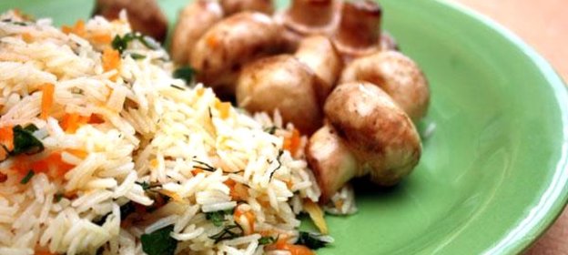 Постный рис