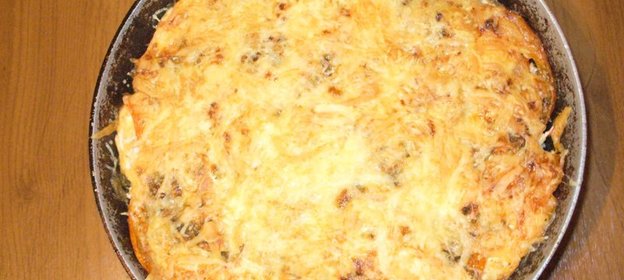 Запеканка Рыбка по королевски