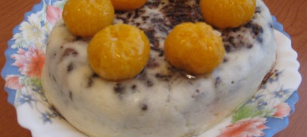 Чизкейк шоколадно-сливочный