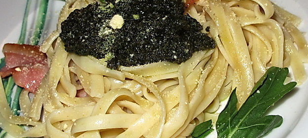 Паста с оливадой