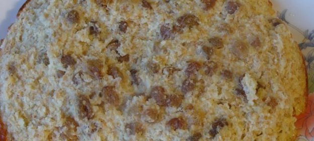 Запеканка творожная для детей с овсяными хлопьями