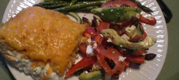 Очень сырная запеканка