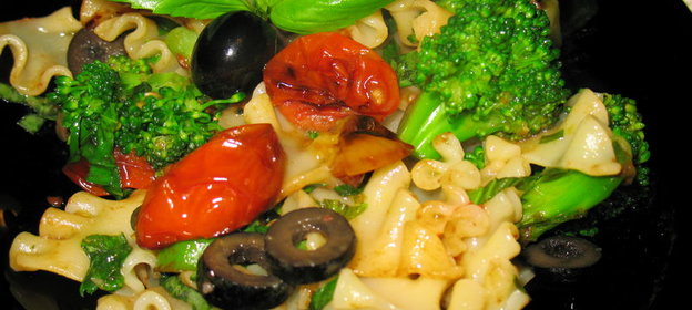 Паста с брокколи