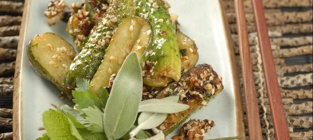 Жареные огурцы