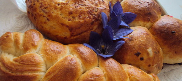 Английский хлеб к ужину (Shaped dinner rolls)