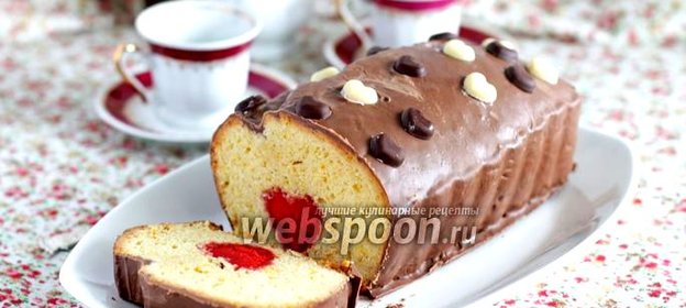 Кекс с сердцем