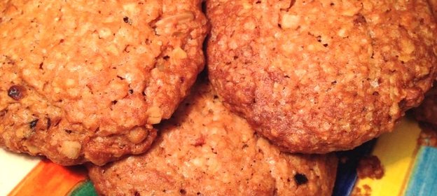 Овсяное печенье без яиц