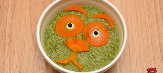 Пюре из брокколи на пару