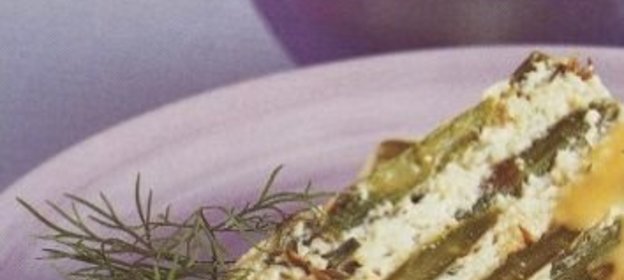 Запеканка-закуска со спаржей