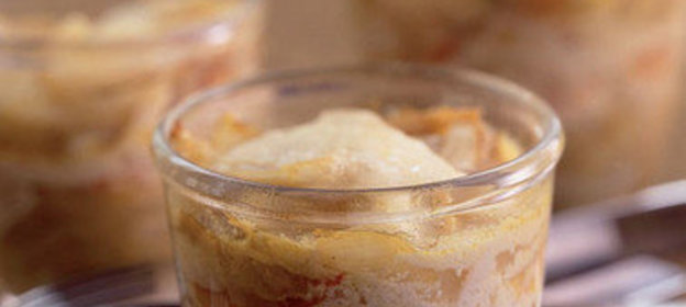 Запеканка из эндивия и копченой пикши