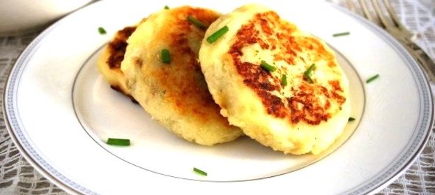 Картофельные зразы с шампиньонами