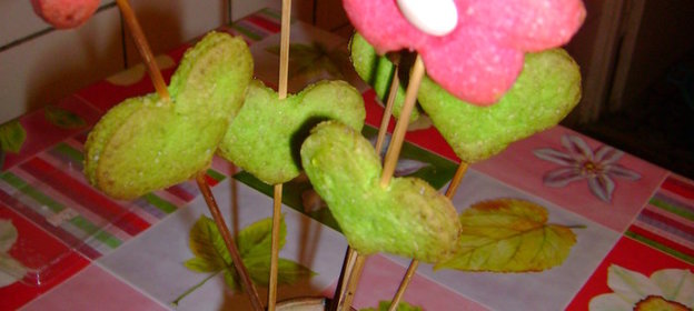 печенье Букетик цветов