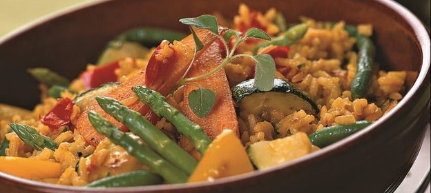 Паэлья вегетарианская