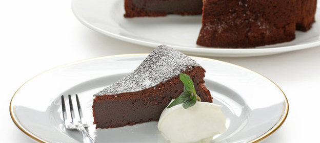 Шоколадно-кокосовый пирог