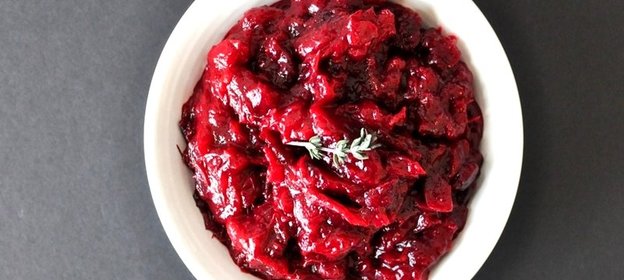 Клюквенный соус к птице