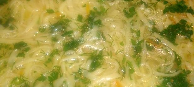 Лапша домашняя