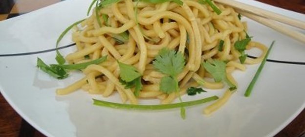 Яичная лапша с Лимонной Травой и Молодым Чесноком ! ! !