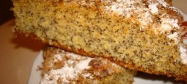 Медовый кекс с маком