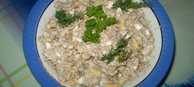 Салатик Сардинка