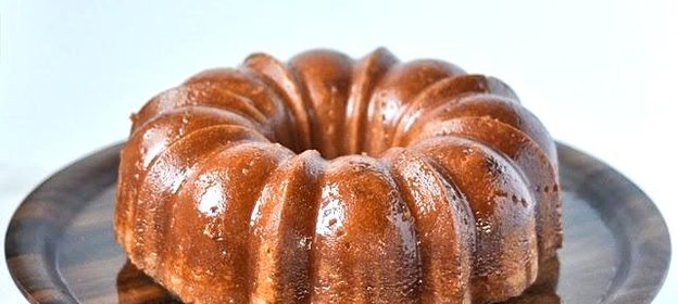 Ромовый кекс с глазурью