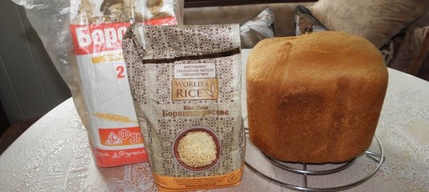 Хлеб пшенично-рисовый