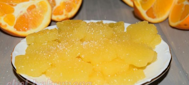 Домашний апельсиновый мармелад на агар-агаре. Десерт в ПОСТ. Видео