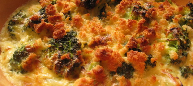 Запеканка из брокколи