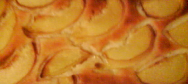 ТВОРОЖНО-БАНАНАНОВО-ПЕРСИКОВАЯ ЗАПЕКАНКА