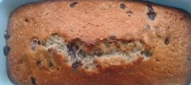 Кекс с ягодами на яичных белках