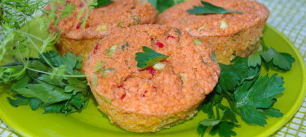 Кексы из персидской чечевицы