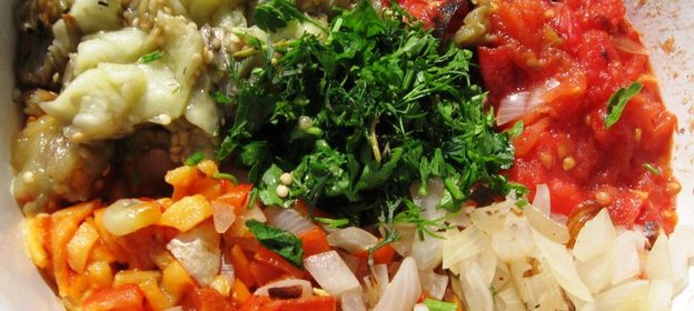 Салат с углей