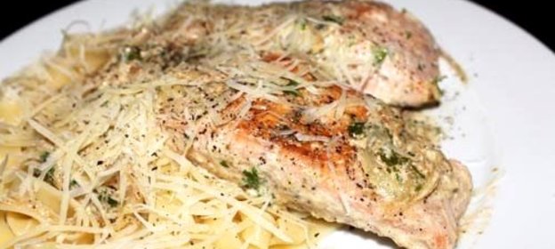 Паста с горбушей